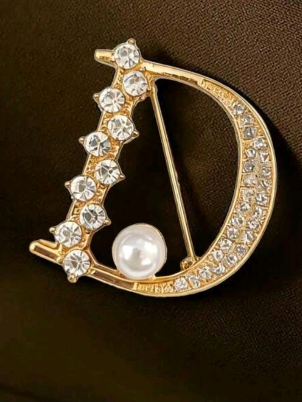 Dior Style Brooch